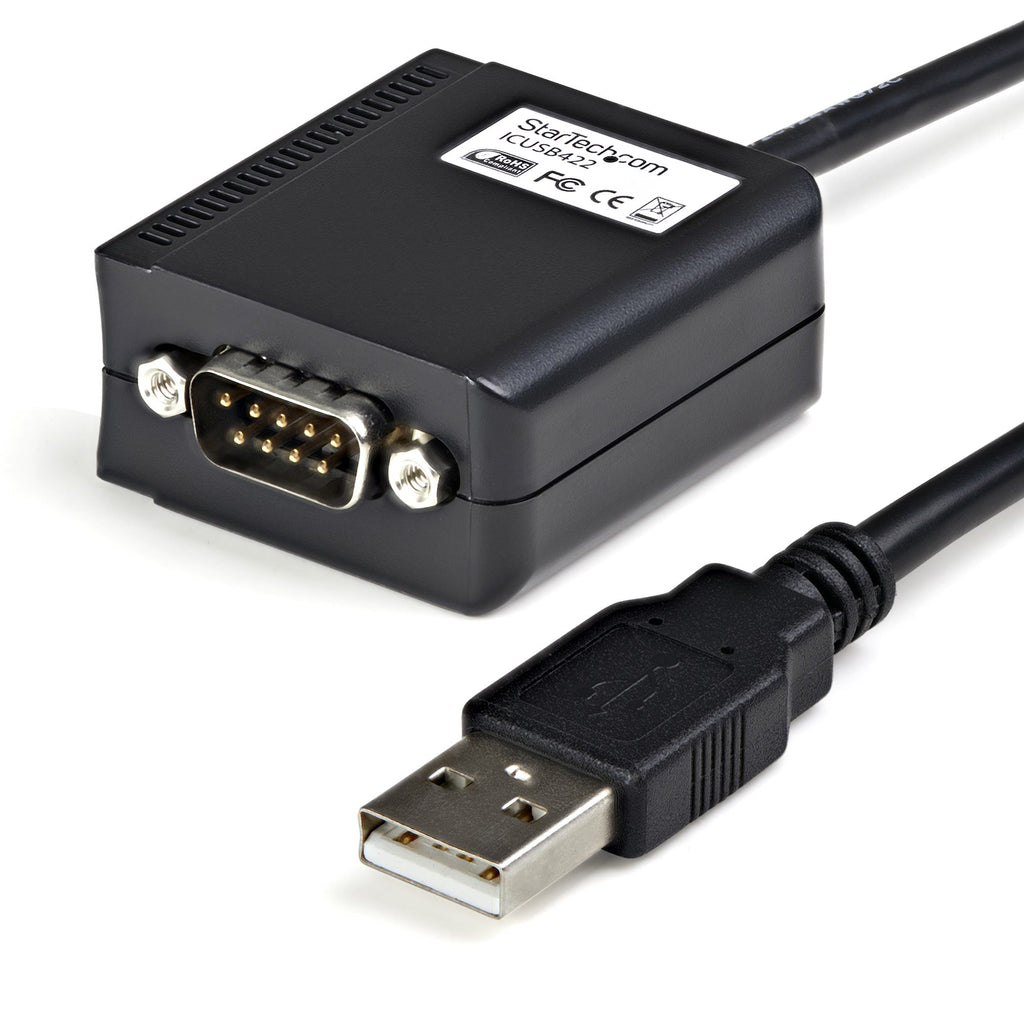 StarTech.com Adaptateur USB vers RS422/485, Câble 1.80m avec Mémorisation de Port COM