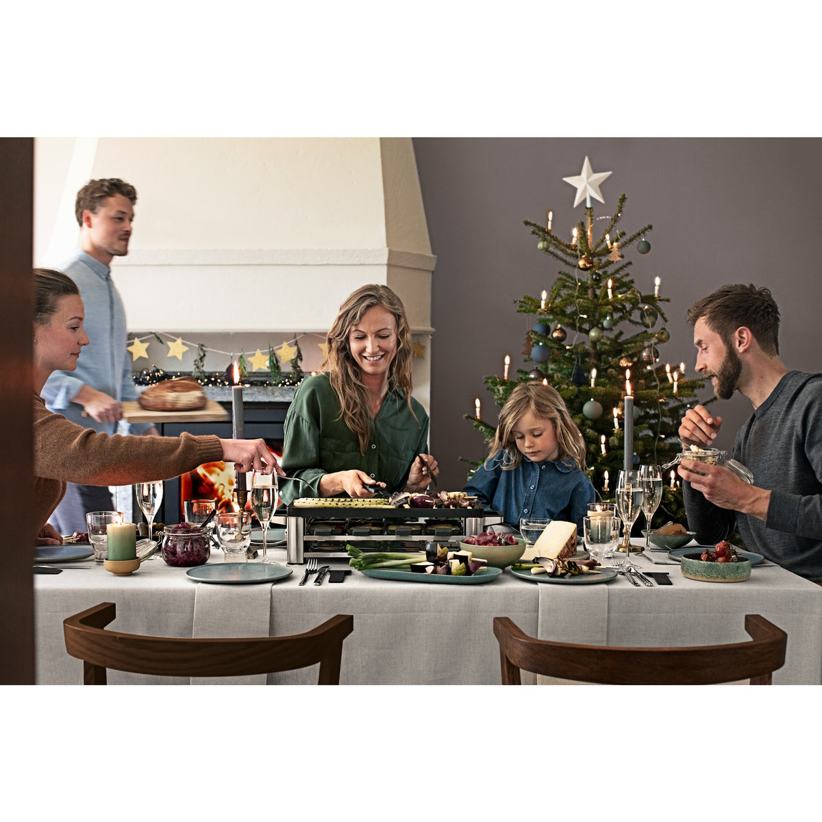 WMF Lono 0415040011 raclette 8 personne(s) 1500 W Noir, Chrome - vue 7