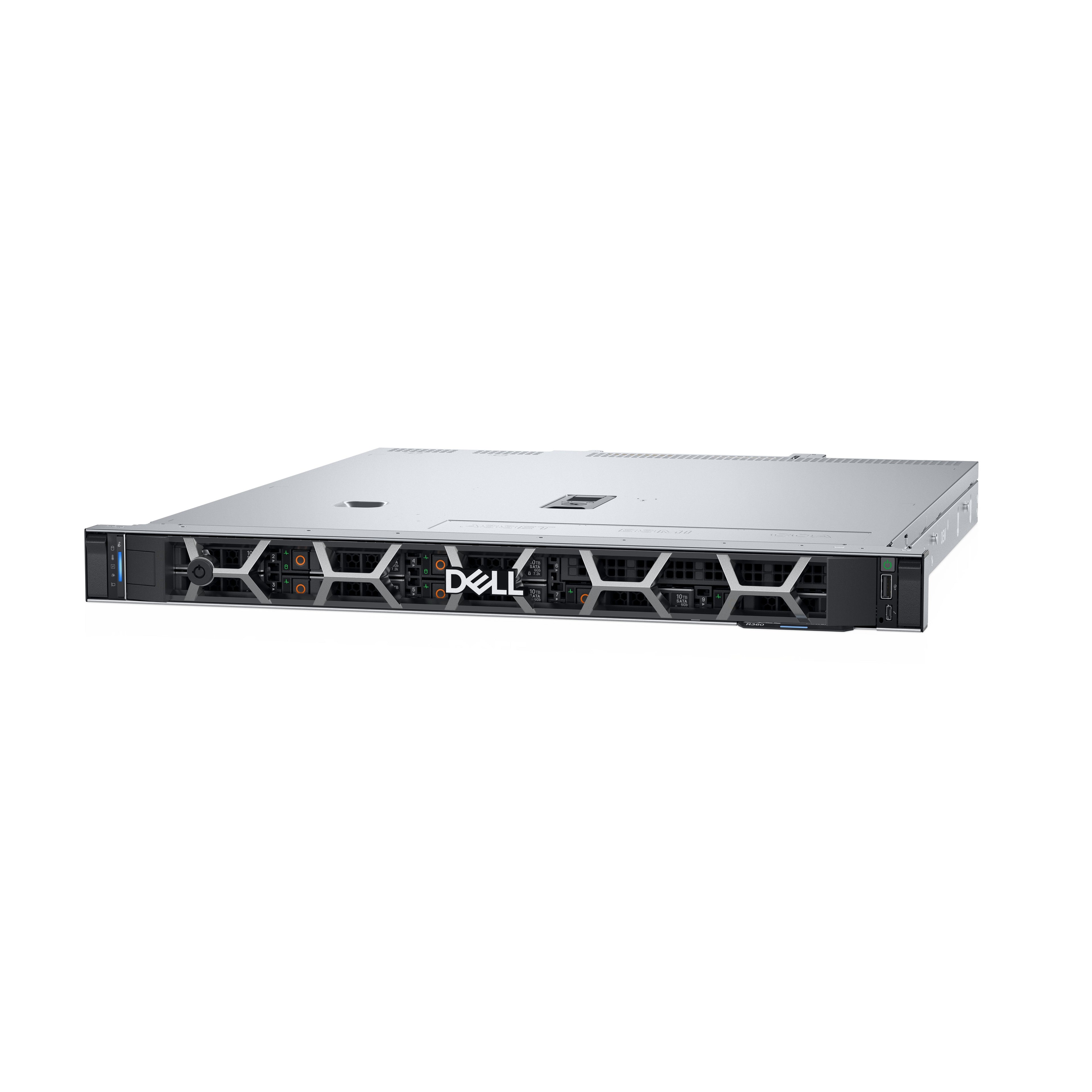 DELL PowerEdge R360 serveur 480 Go Rack (1 U) Intel Xeon 6 6315P 2,8 GHz 32 Go DDR5-SDRAM 700 W
