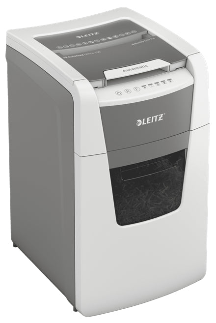 Leitz 80130000 destructeur de papier Destruction croisée 55 dB 22 cm Gris, Blanc