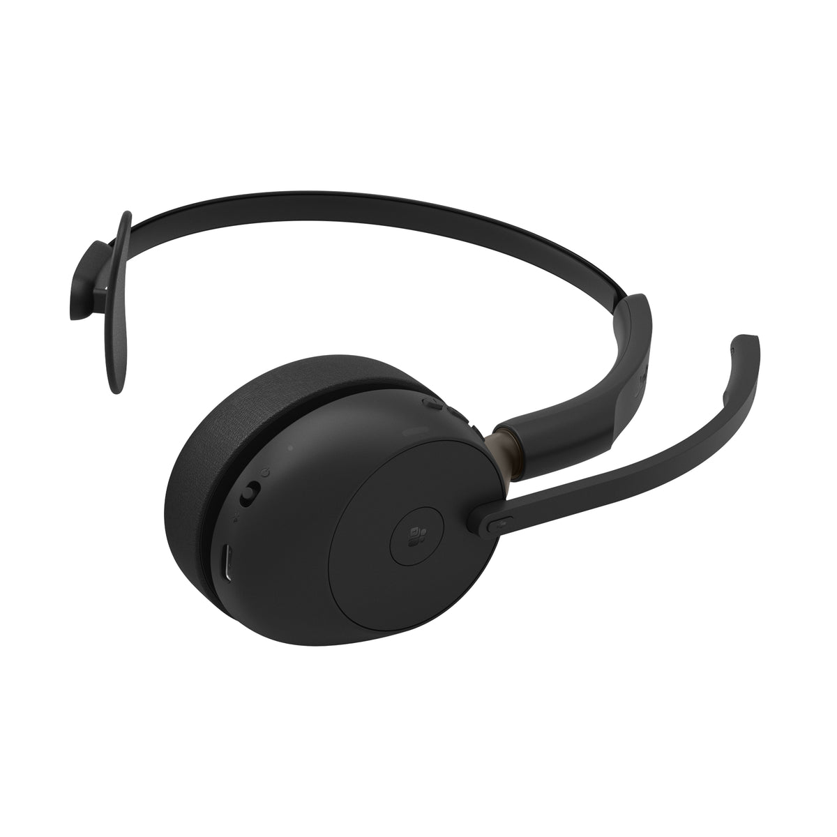 Jabra Evolve3 65 MS Trådløs Kablet Høretelefoner Sort