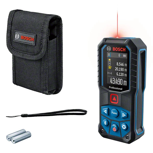 Bosch Bosch GLM 50-27 C PROFESSIONAL Mètre laser portable Noir, Bleu 50 m