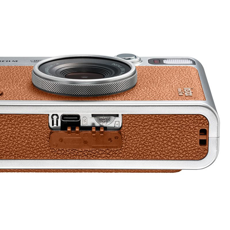 Fujifilm Instax Mini Evo 1/5" 2560 x 1920 pixels CMOS Marron, Argent