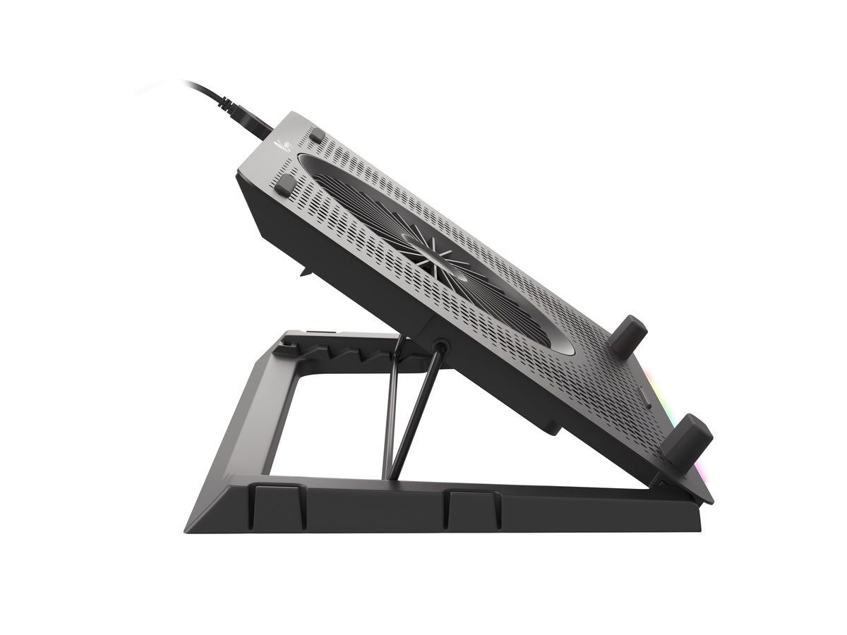 GENESIS Oxid 450 système de refroidissement pour ordinateurs portables 39,6 cm (15.6") 2400 tr/min Noir