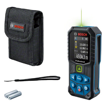 Bosch Bosch GLM 50-27 CG Professional Mètre laser portable Noir, Bleu 50 m