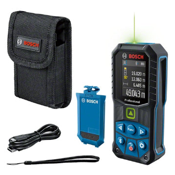 Bosch Bosch GLM 50-27 CG Professional Mètre laser portable Noir, Bleu 50 m