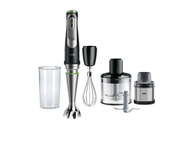 Braun MultiQuick 9 MQ9138XI 0,6 L Mélangeur par immersion 1200 W Noir, Acier inoxydable
