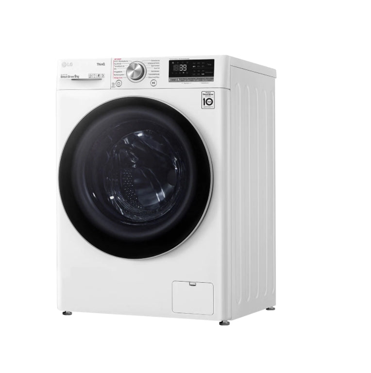 LG F4WV709P1E machine à laver Charge avant 9 kg 1400 tr/min Blanc