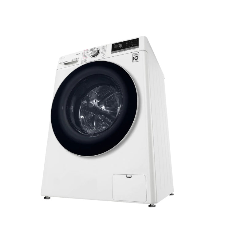 LG F4WV709P1E machine à laver Charge avant 9 kg 1400 tr/min Blanc