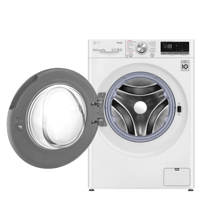 LG F4WV709P1E machine à laver Charge avant 9 kg 1400 tr/min Blanc