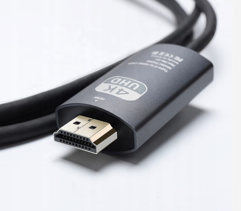 Câble adaptateur USB-C 3.1 Type-C vers HDMI 4K MHL, 200 cm, Zenwire ZC-2