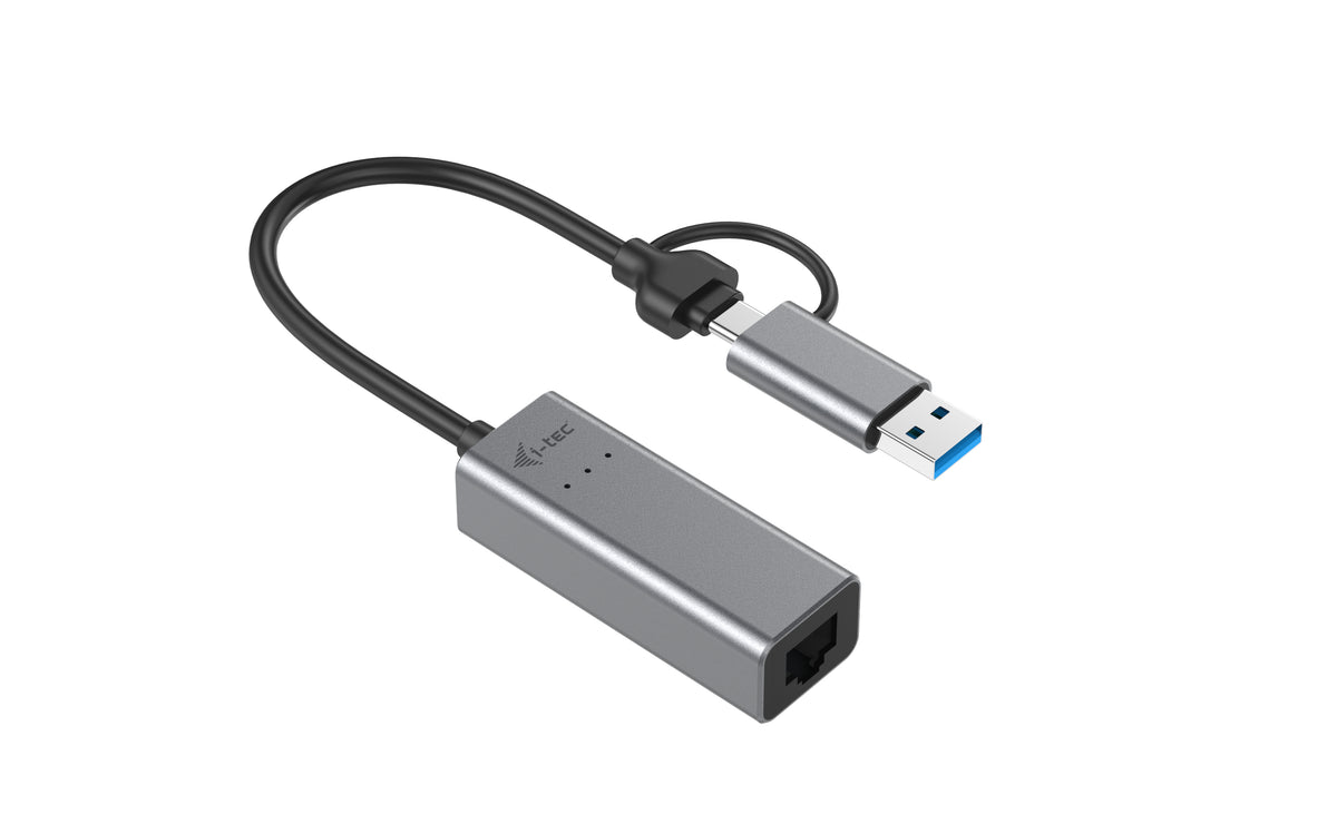 i-tec Adaptateur Ethernet USB-C/USB-A 2.5Gbps en Métal