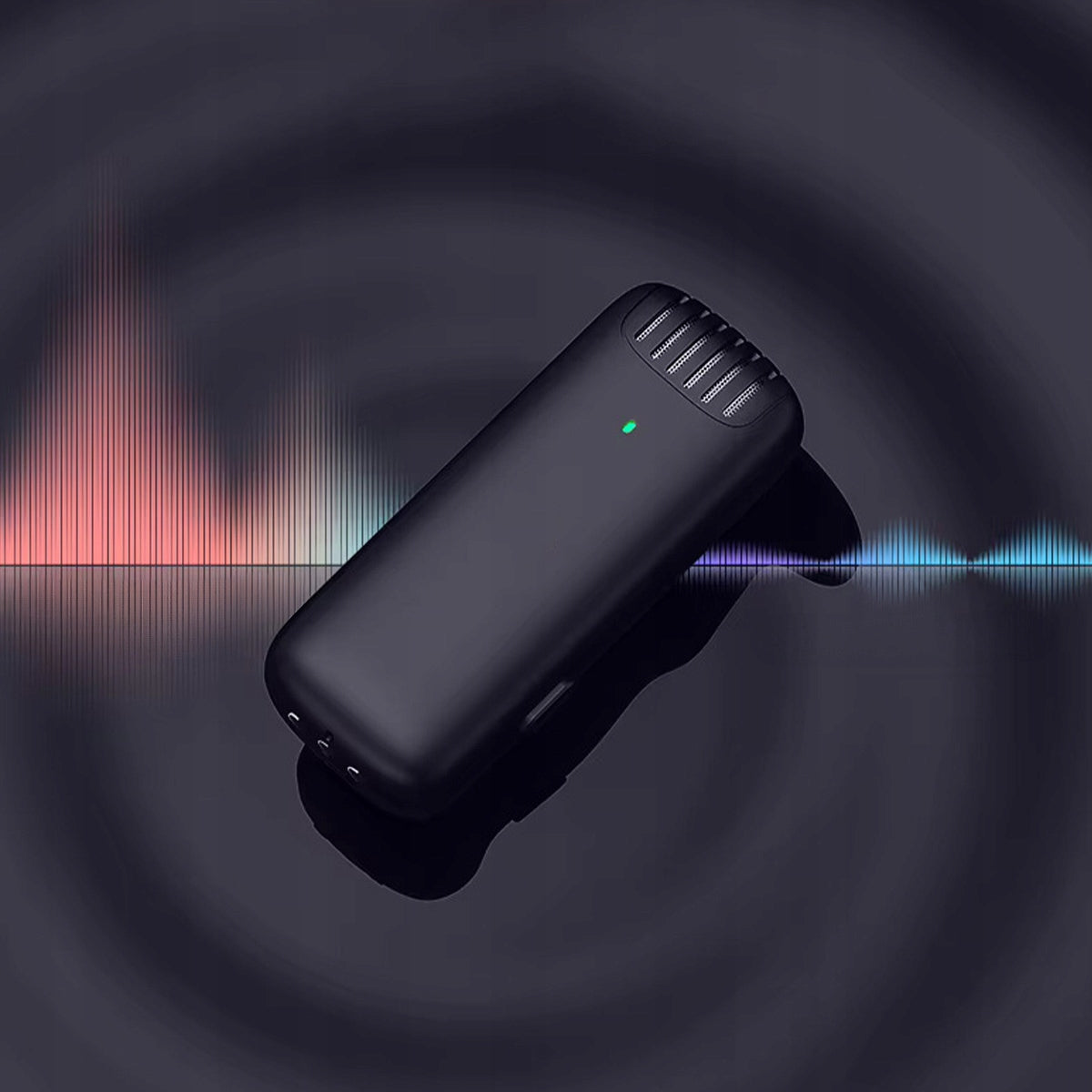 Microphone-cravate sans fil USB-C Bluetooth à effet de surface pour téléphone Zenwire TrueTone J13