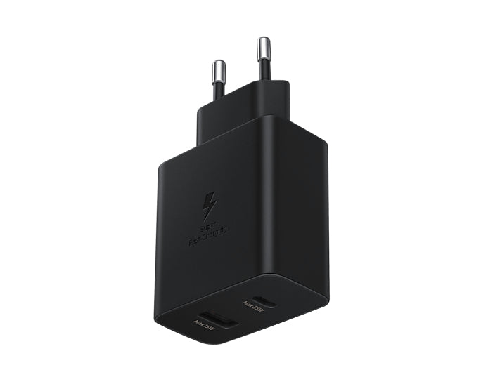 Samsung Samsung EP-TA220NBEGEU chargeur d'appareils mobiles Casques, Casque, Ordinateur portable, Smartphone, Smartwatch, Tablette Noir Secteur Intérieure