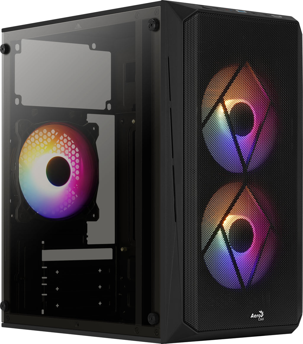 Aerocool CS107V2 unité centrale Mini Tower Noir
