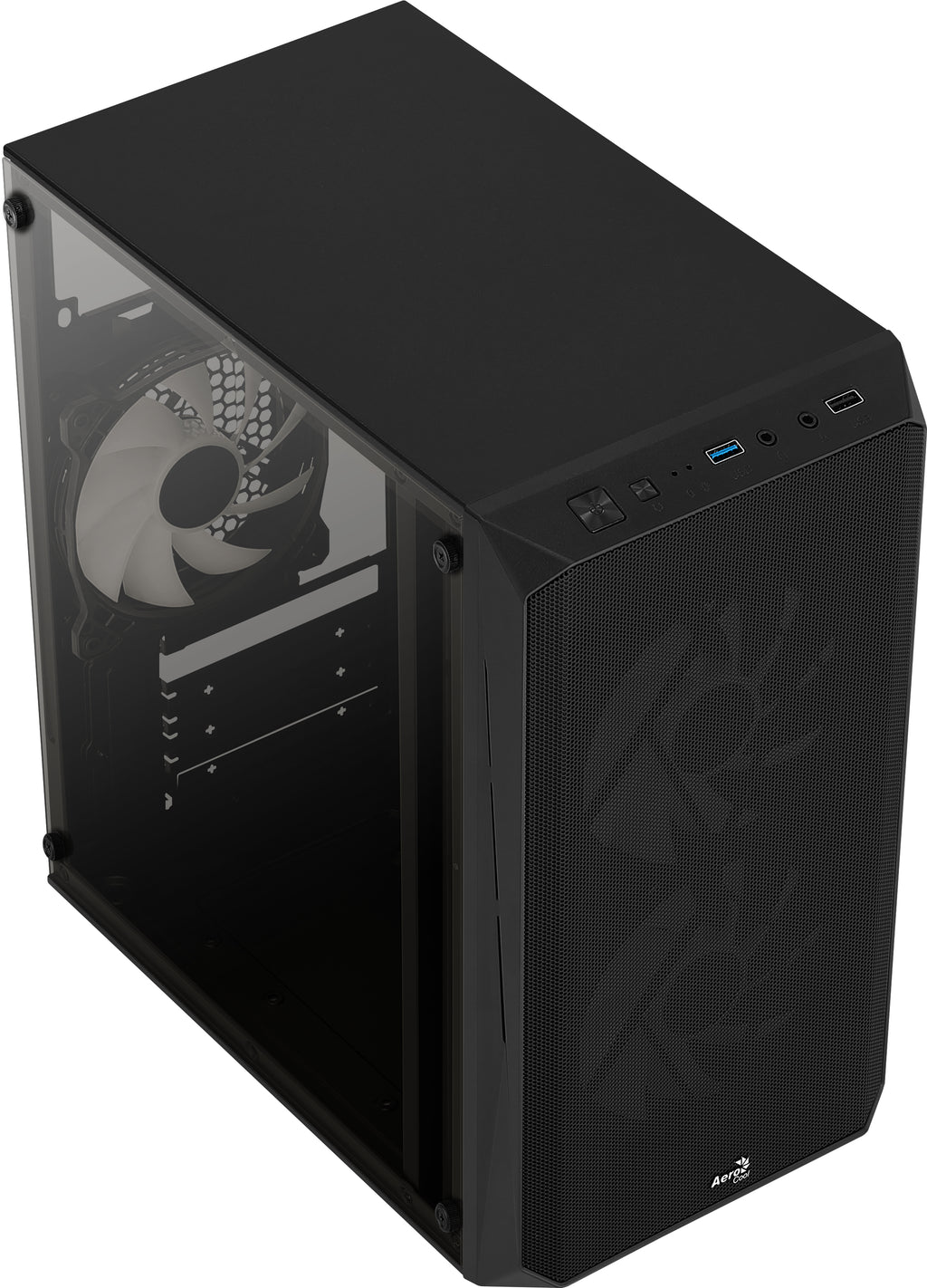 Aerocool CS107V2 unité centrale Mini Tower Noir