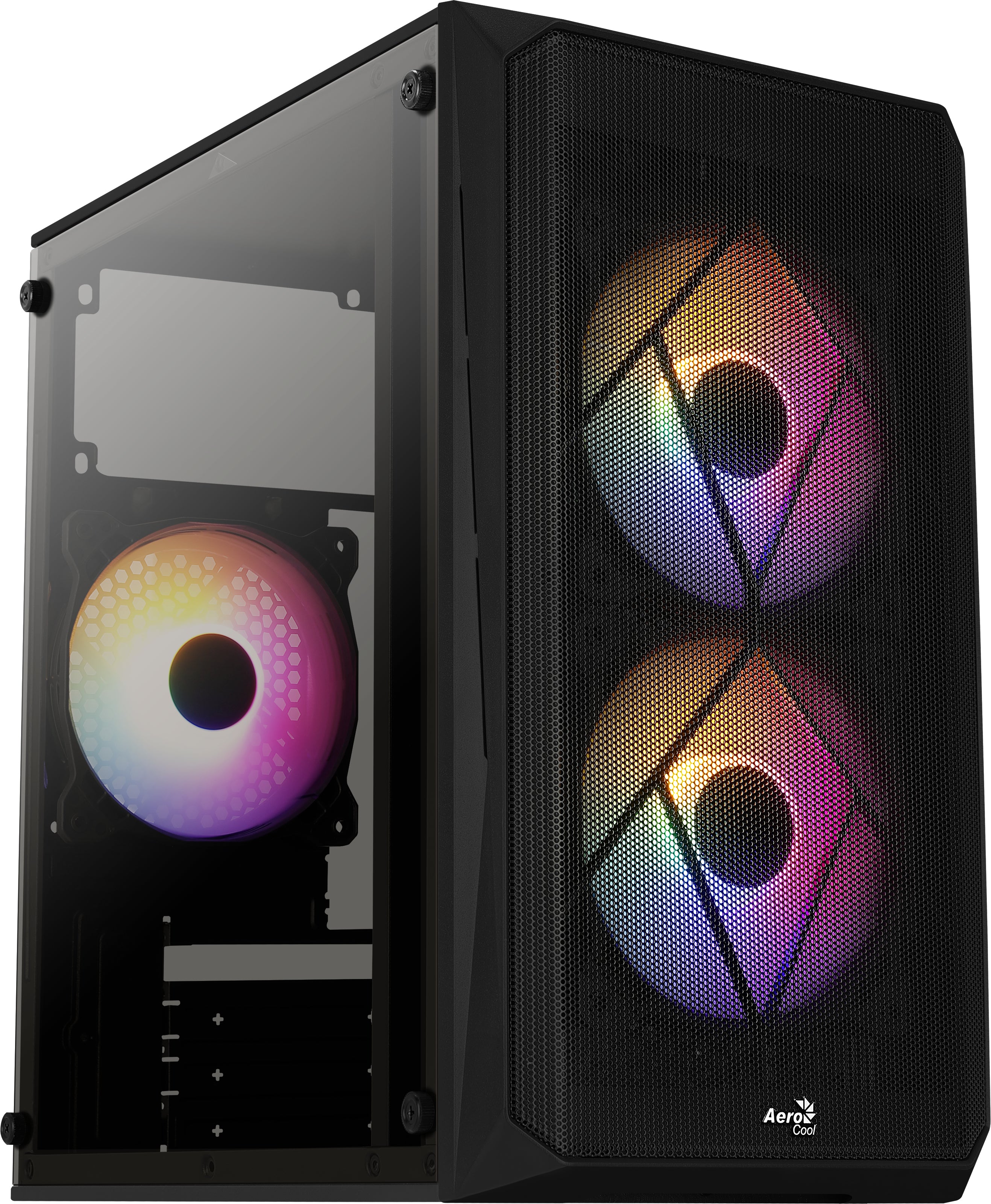 Aerocool CS107V2 unité centrale Mini Tower Noir