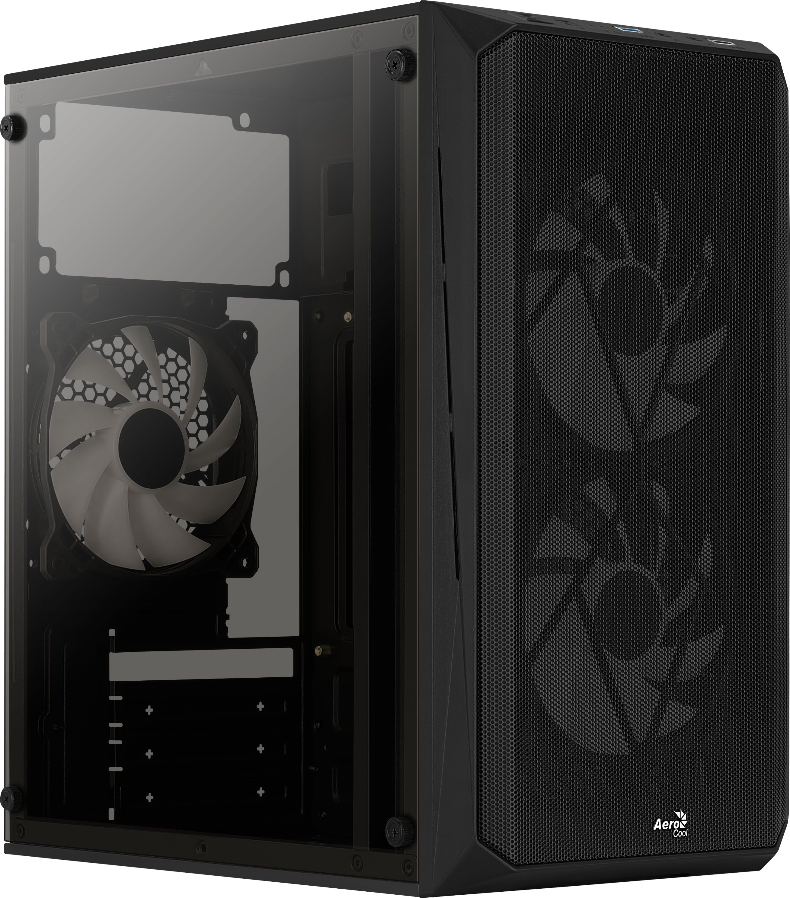 Aerocool CS107V2 unité centrale Mini Tower Noir