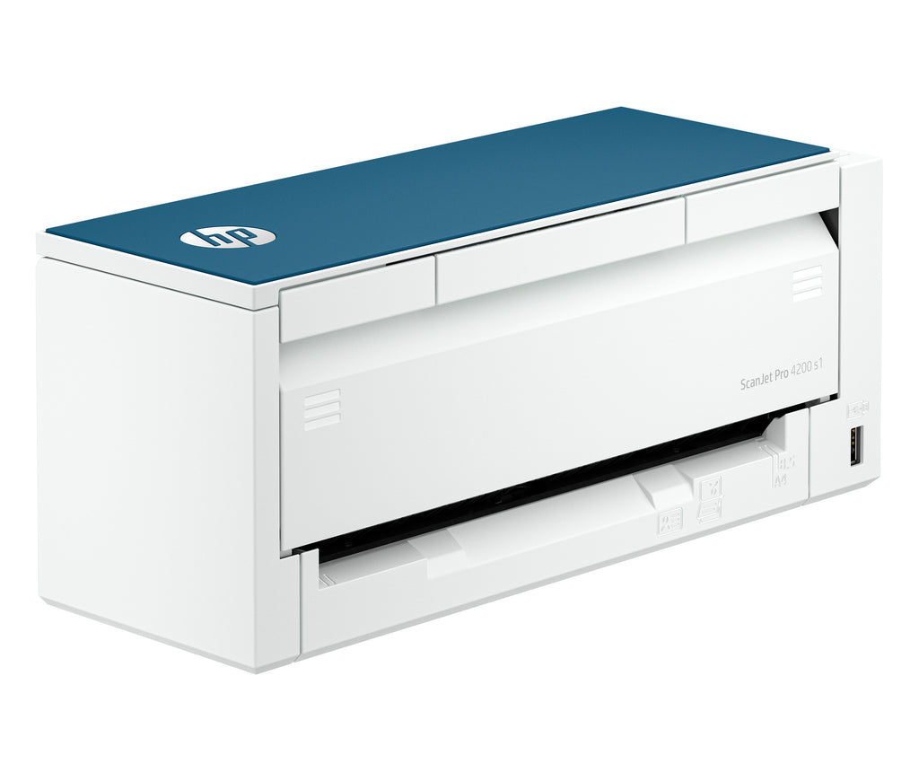HP ScanJet Pro 4200 s1 Scanner à défilement A4 et passeport / carte d’identité, jusqu’à 40ppm/80ipm, 600x 600 DPI