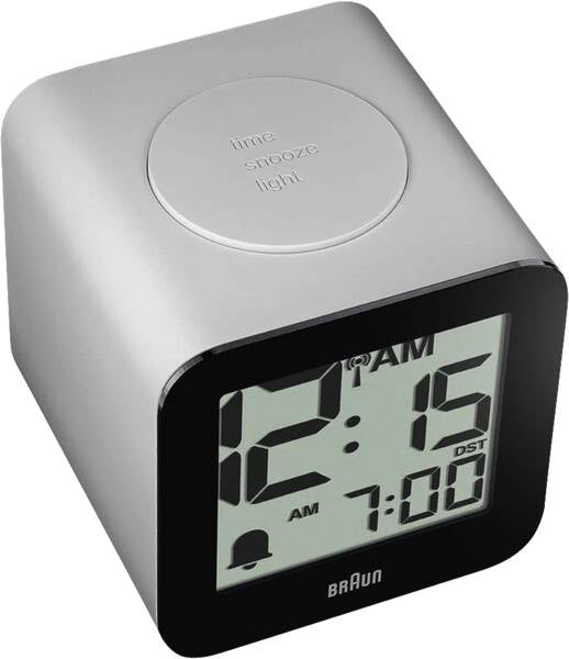 Braun BC25WP-DCF Horloge radio-pilotée Autre Noir, Blanc