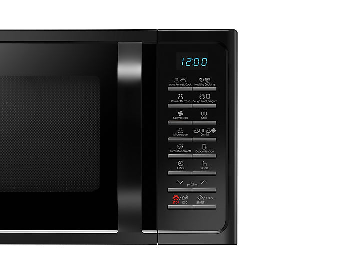 Samsung Samsung MC28H5015AK/BA micro-onde Noir Micro-onde combiné Comptoir 28 L 900 W