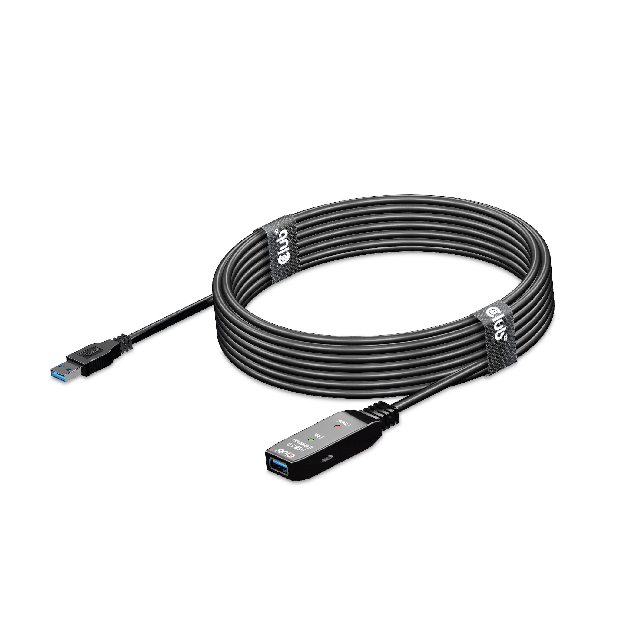CLUB3D CAC-1404 câble USB USB 3.2 Gen 1 (3.1 Gen 1) 5 m USB A 5 Gbit/s Noir