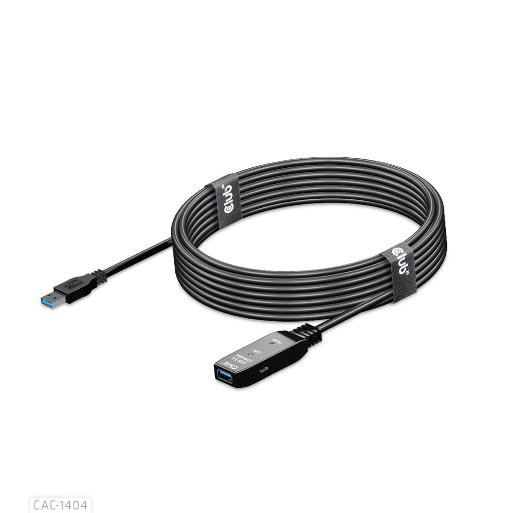 CLUB3D CAC-1404 câble USB USB 3.2 Gen 1 (3.1 Gen 1) 5 m USB A 5 Gbit/s Noir