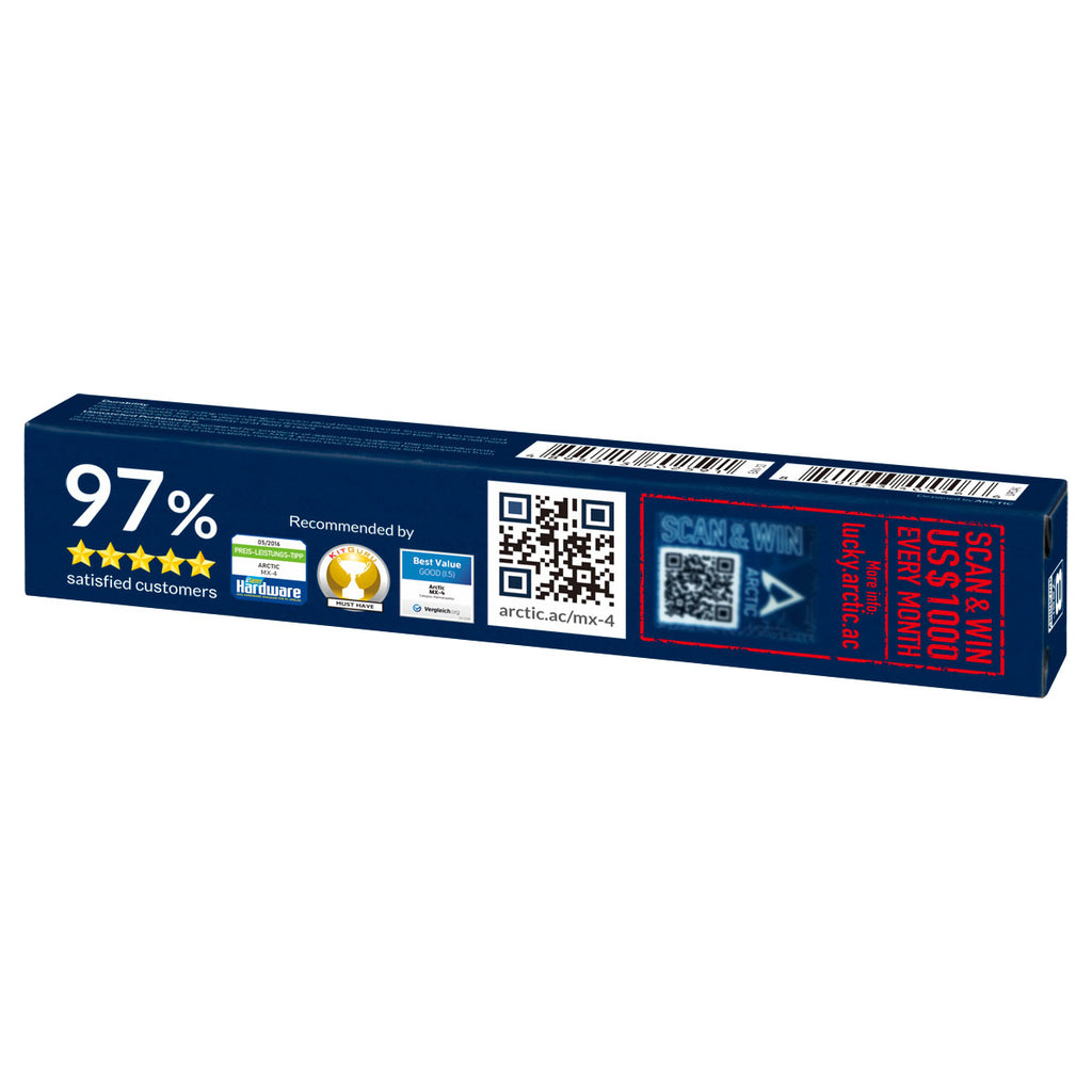 ARCTIC MX-4 combiné de dissipateurs thermiques Pâte thermique 4 g