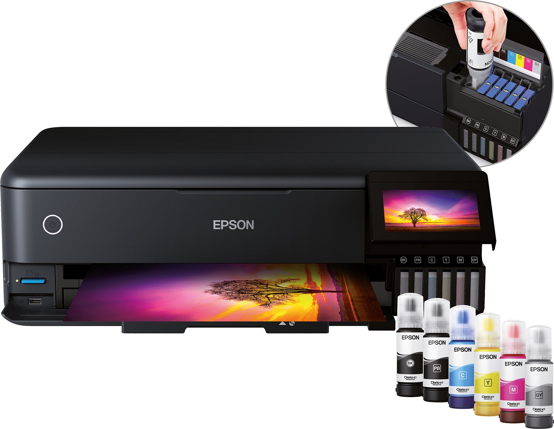 Epson EcoTank ET-8550 Jet d'encre A3 5760 x 1440 DPI 32 ppm Wifi