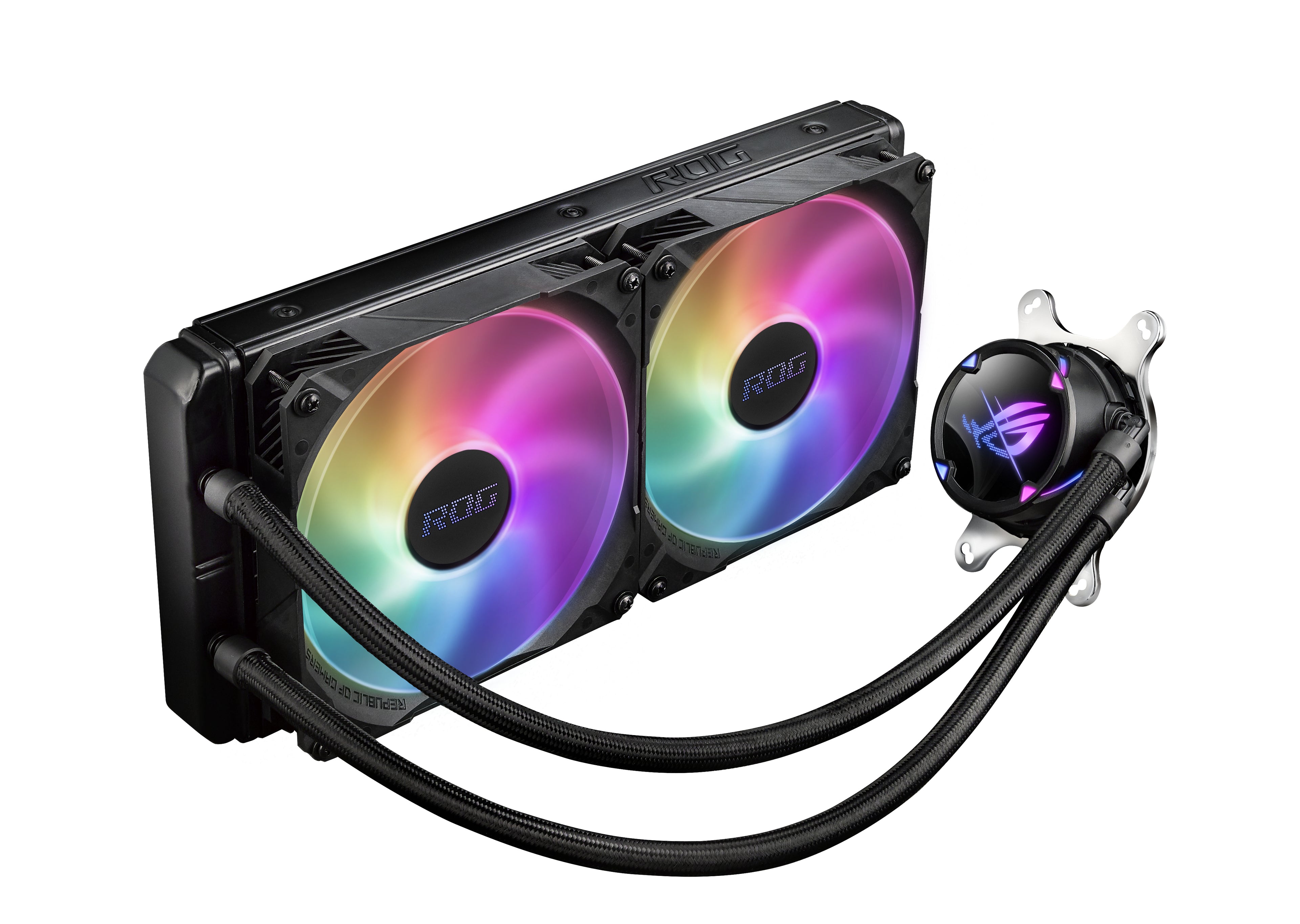 ASUS ROG STRIX LC II 280 ARGB Processeur Refroidisseur de liquide tout-en-un 14 cm Noir 1 pièce(s)