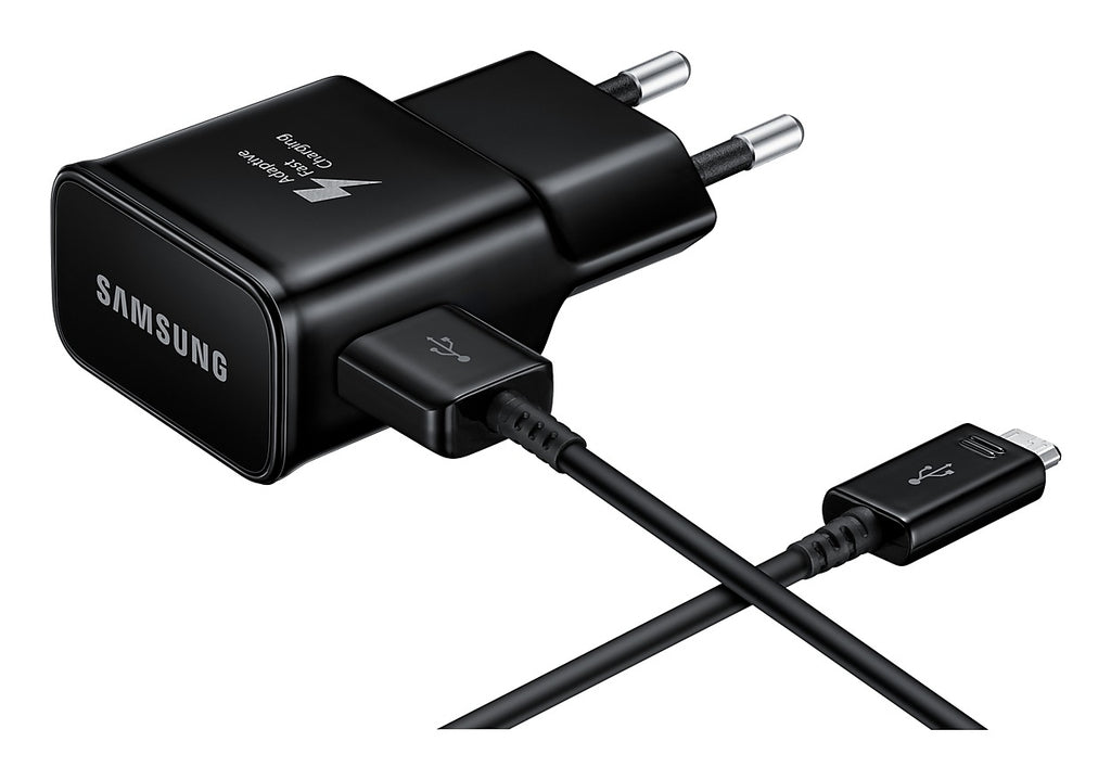 Samsung Samsung EP-TA20 Universel Noir Secteur Charge rapide Intérieure, Extérieure