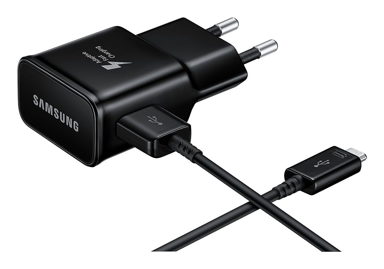 Samsung Samsung EP-TA20 Universel Noir Secteur Charge rapide Intérieure, Extérieure