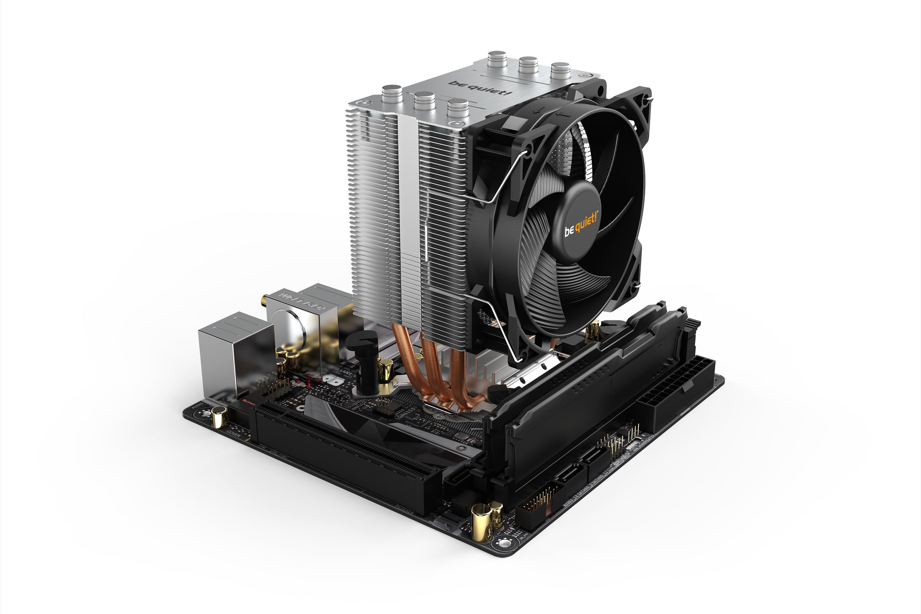 be quiet! Pure Rock Slim 2 | Ventirad mono tour, socket Intel et AMD