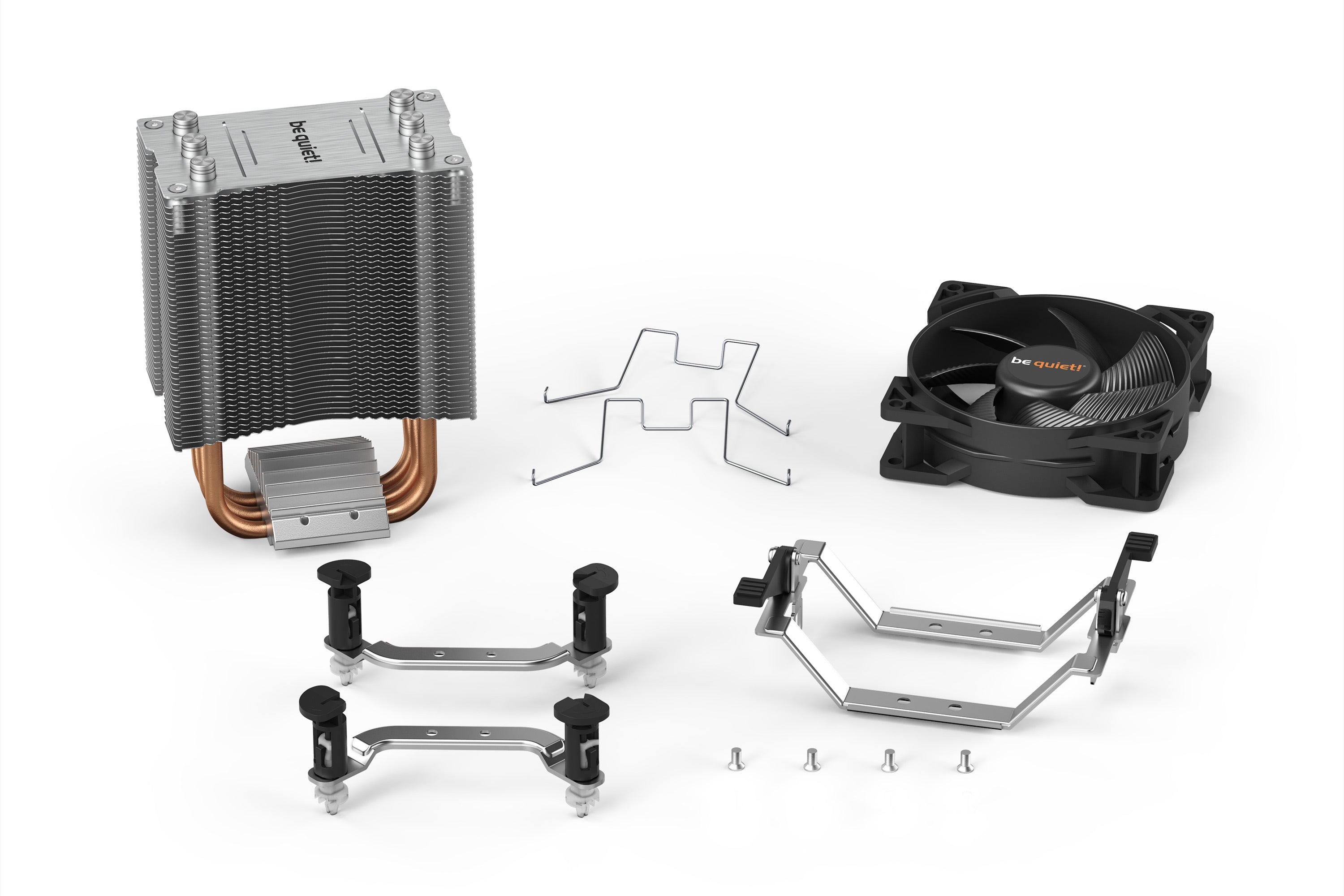 be quiet! Pure Rock Slim 2 | Ventirad mono tour, socket Intel et AMD