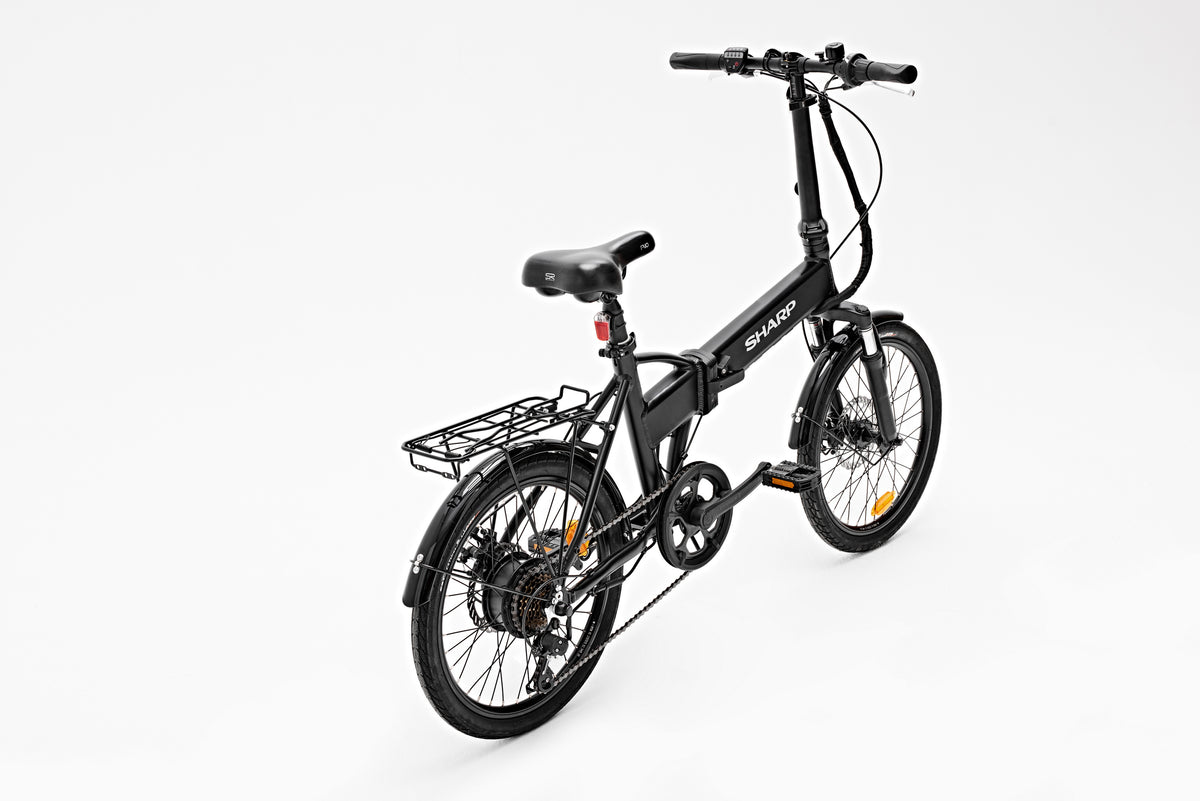 Sharp BK-FD03-EB vélo électrique Noir Aluminium 15.3 20 kg