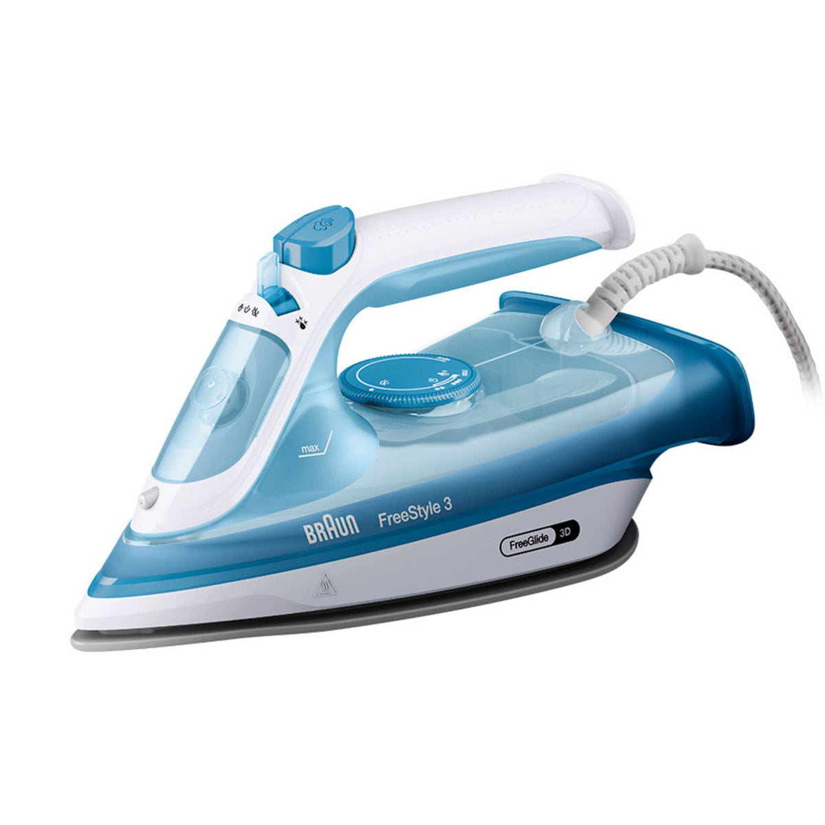 Braun FI 3144 BL Fer à repasser à sec ou à vapeur Semelle en céramique 2400 W Bleu