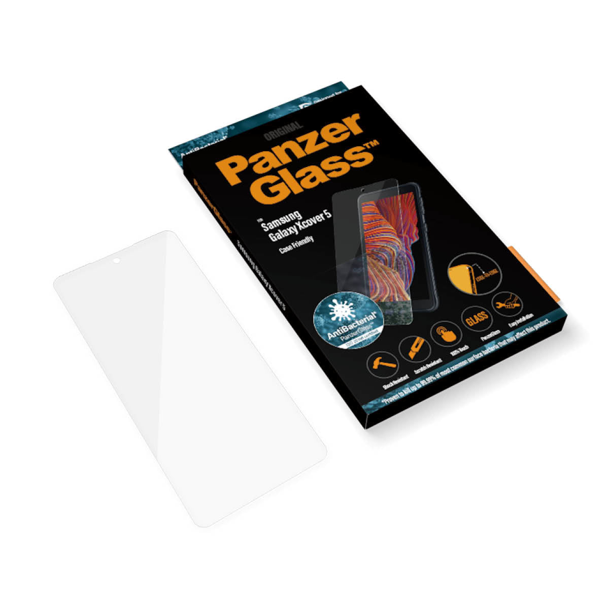 PanzerGlass PanzerGlass ® Screen Protector Samsung Galaxy Xcover 5 Protection d'écran transparent 1 pièce(s)