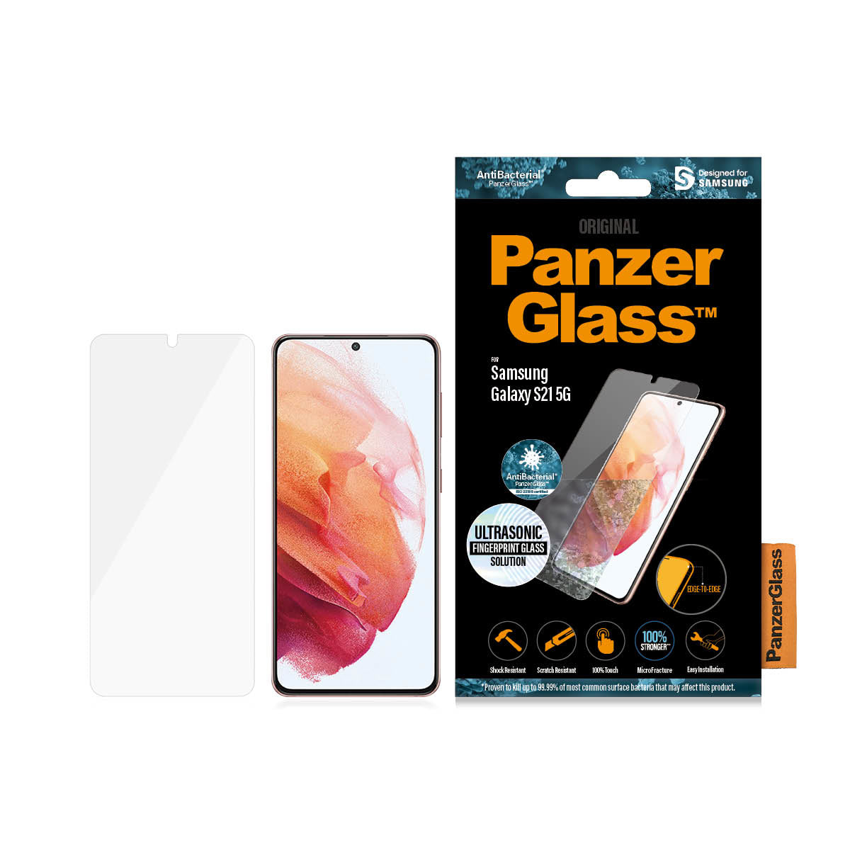 PanzerGlass PanzerGlass ® Screen Protector Samsung Galaxy S21 5G Protection d'écran transparent 1 pièce(s)