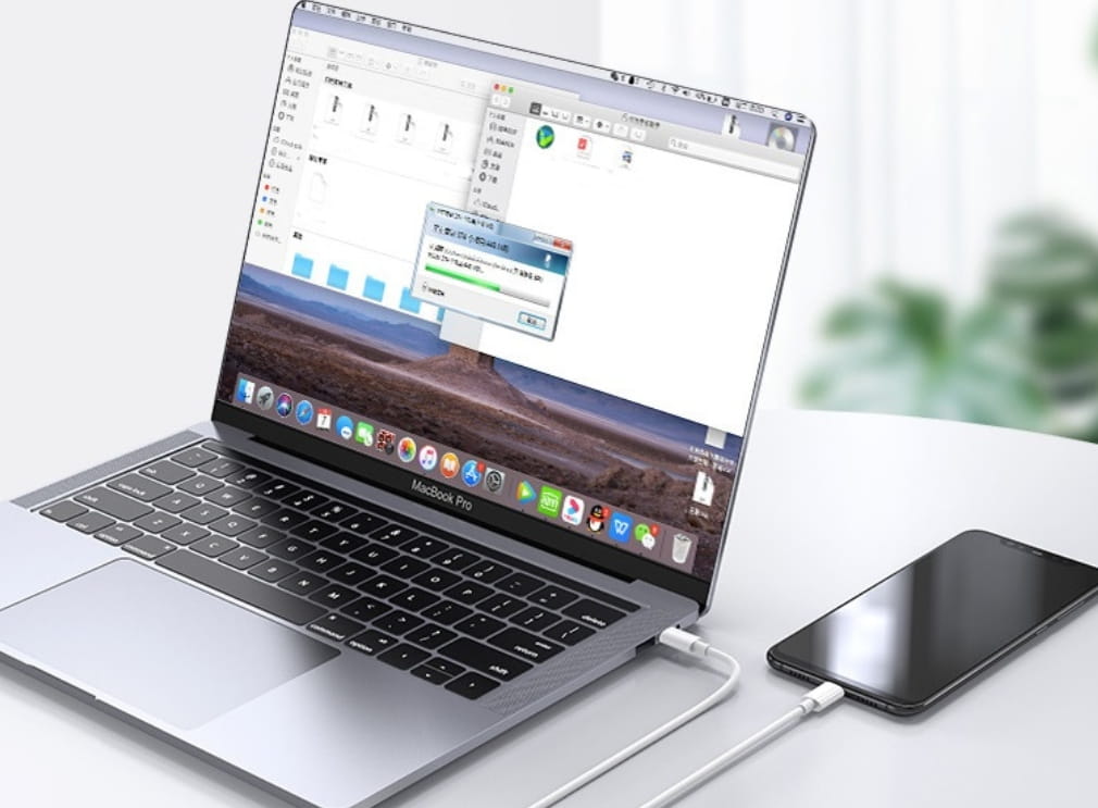 Câble USB-C 60 W, version 3.1, Power Delivery, QC 3.0, 1,5 m, Zenwire ZC-21
