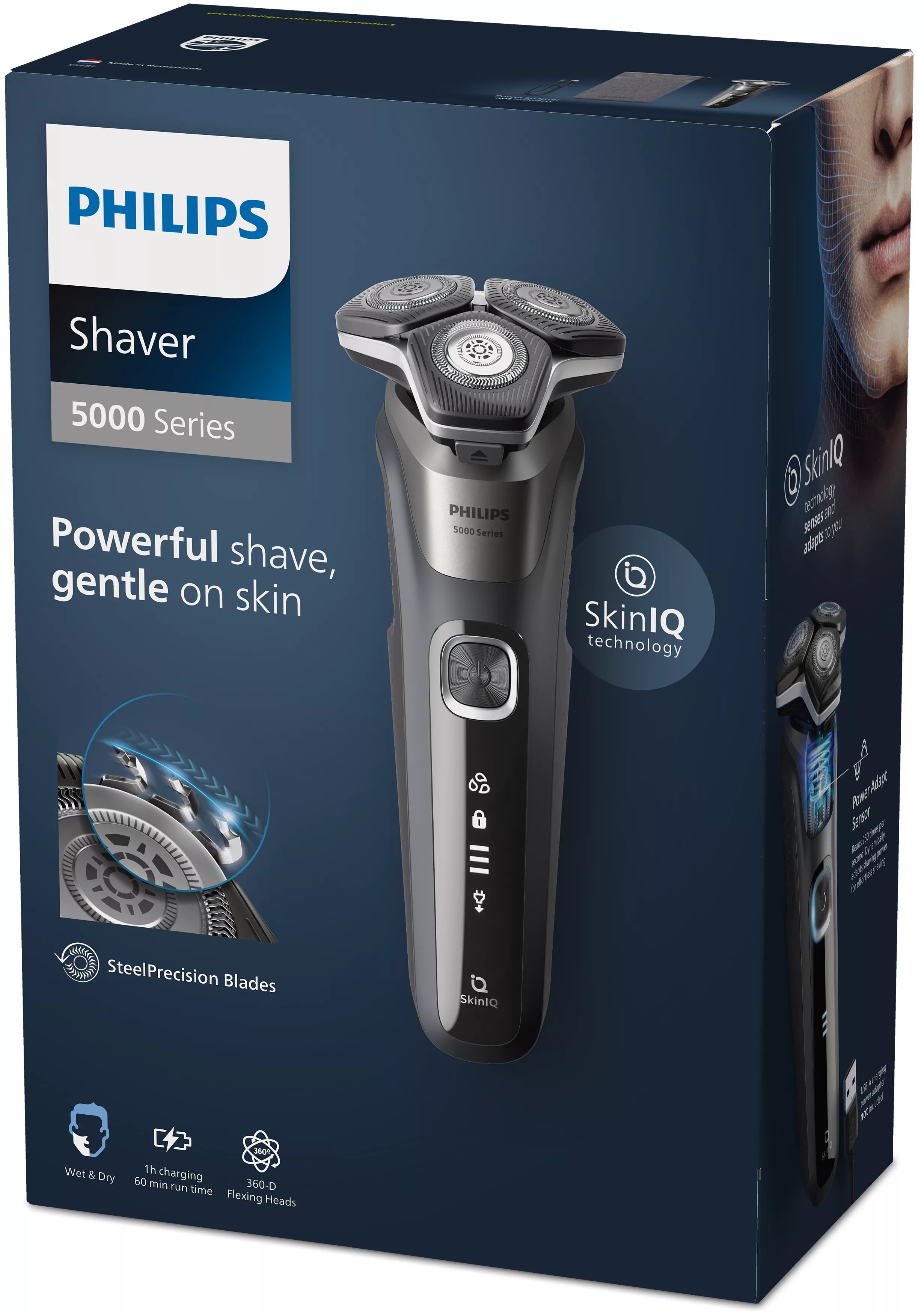 Philips Philips SHAVER Series 5000 S5887/10 Rasoir électrique 100 % étanche