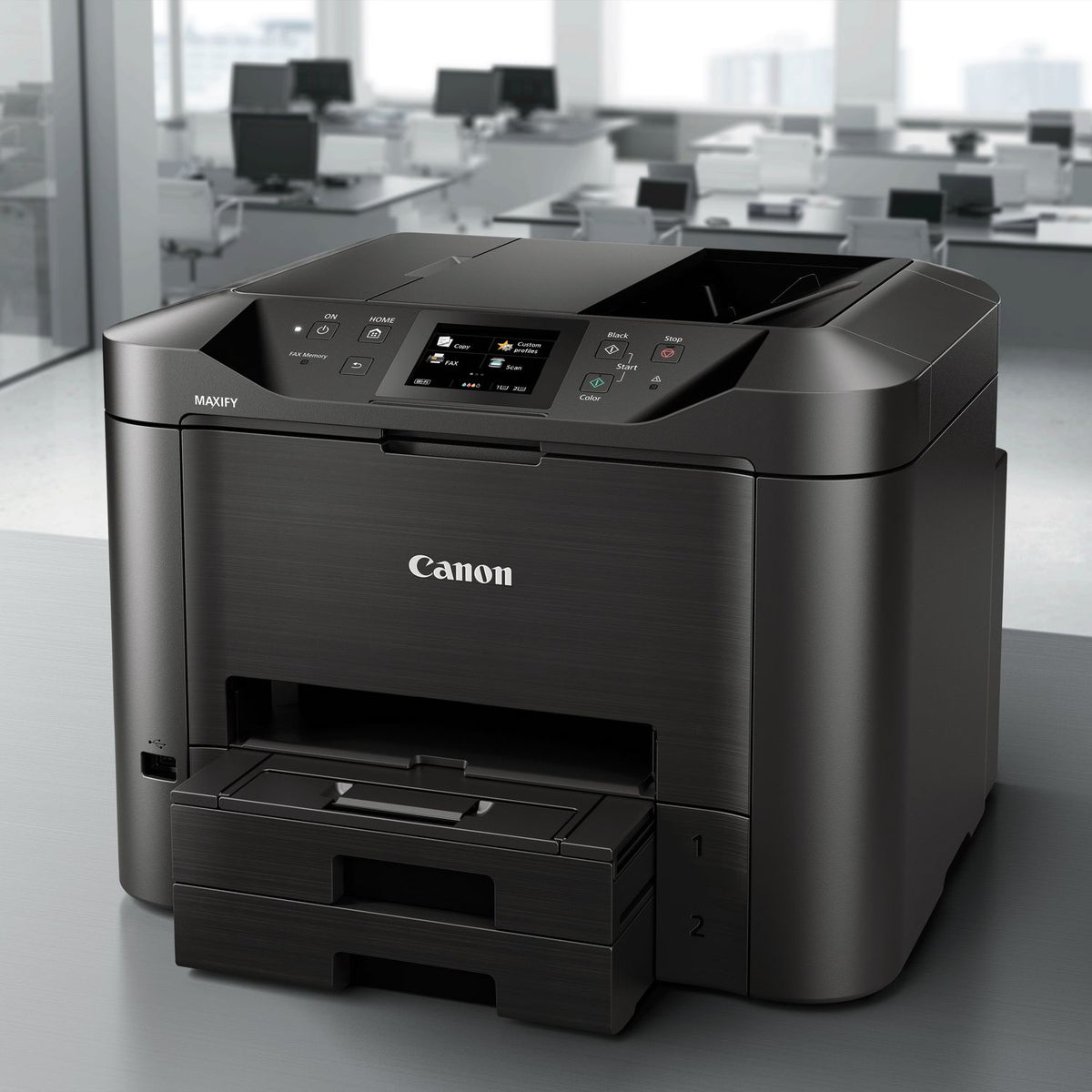 Canon MAXIFY MB5450 Imprimante Jet d'encre A4, 1200 x 1200 DPI, Wifi, Noir
