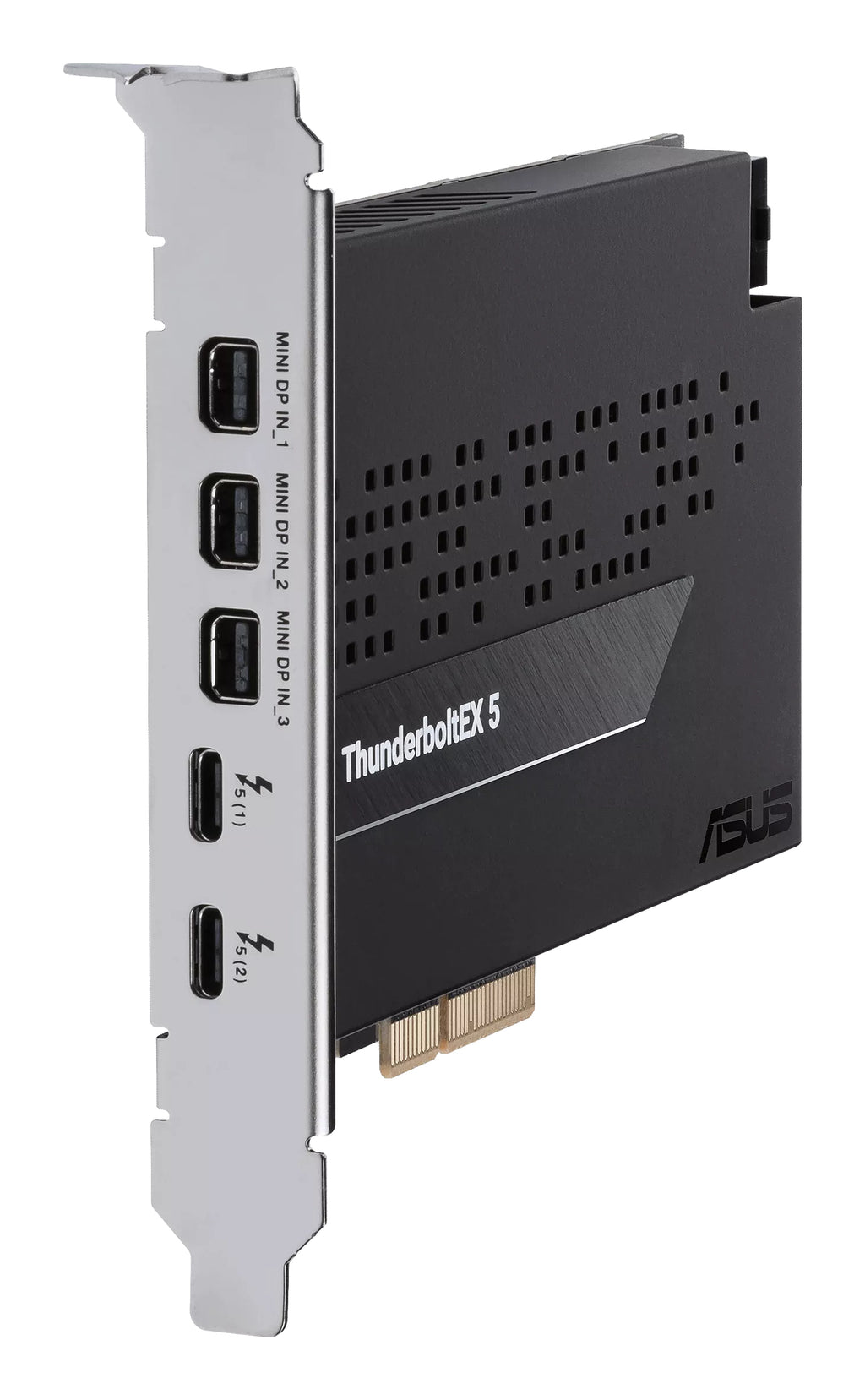 ASUS ThunderboltEX 5 Carte d'extension PCIe 4.0, Thunderbolt, USB Type-C, Mini DisplayPort, VGA