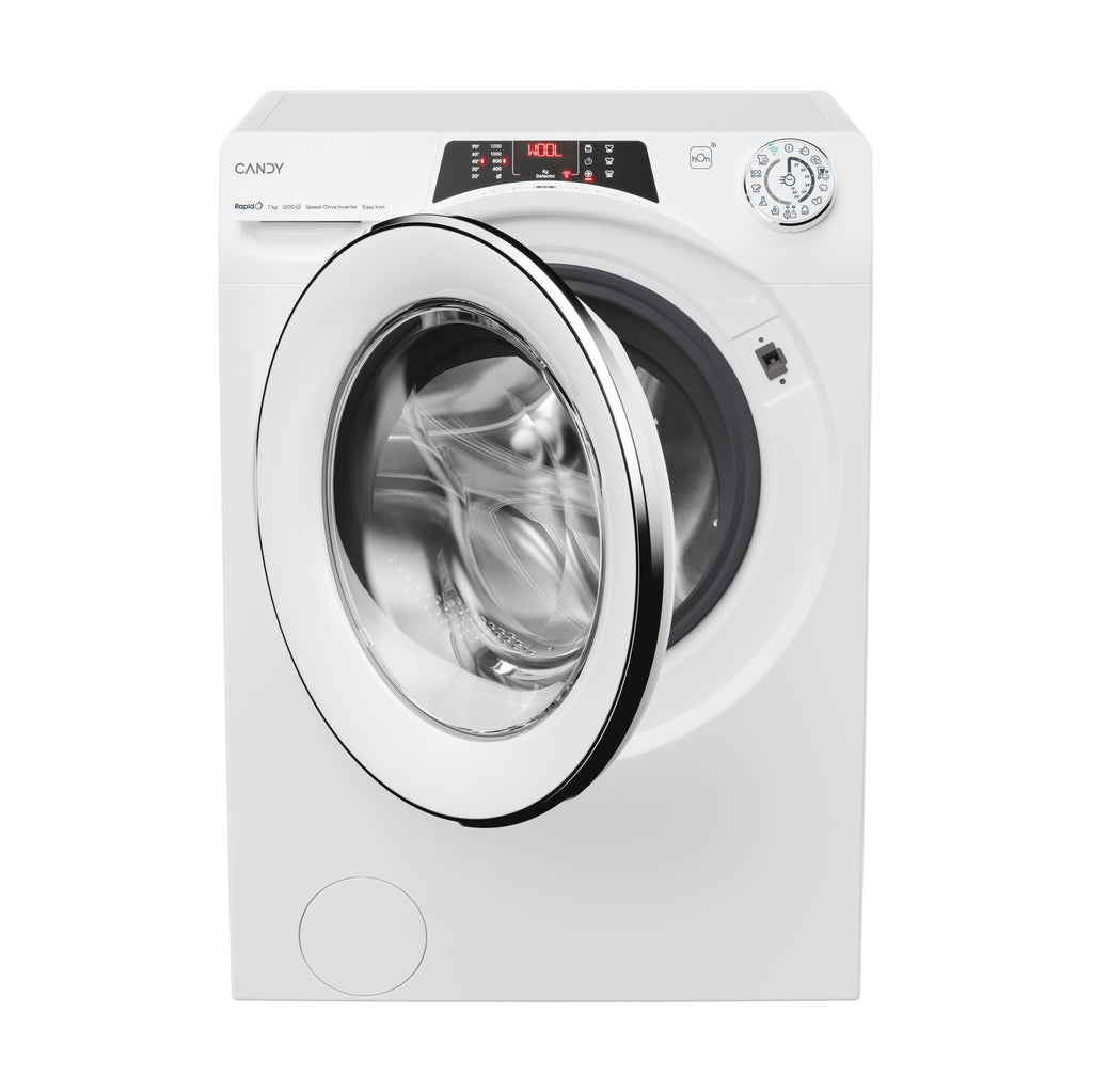Candy RapidÓ RO41274DWMCT/1-S machine à laver Charge avant 7 kg 1200 tr/min Blanc