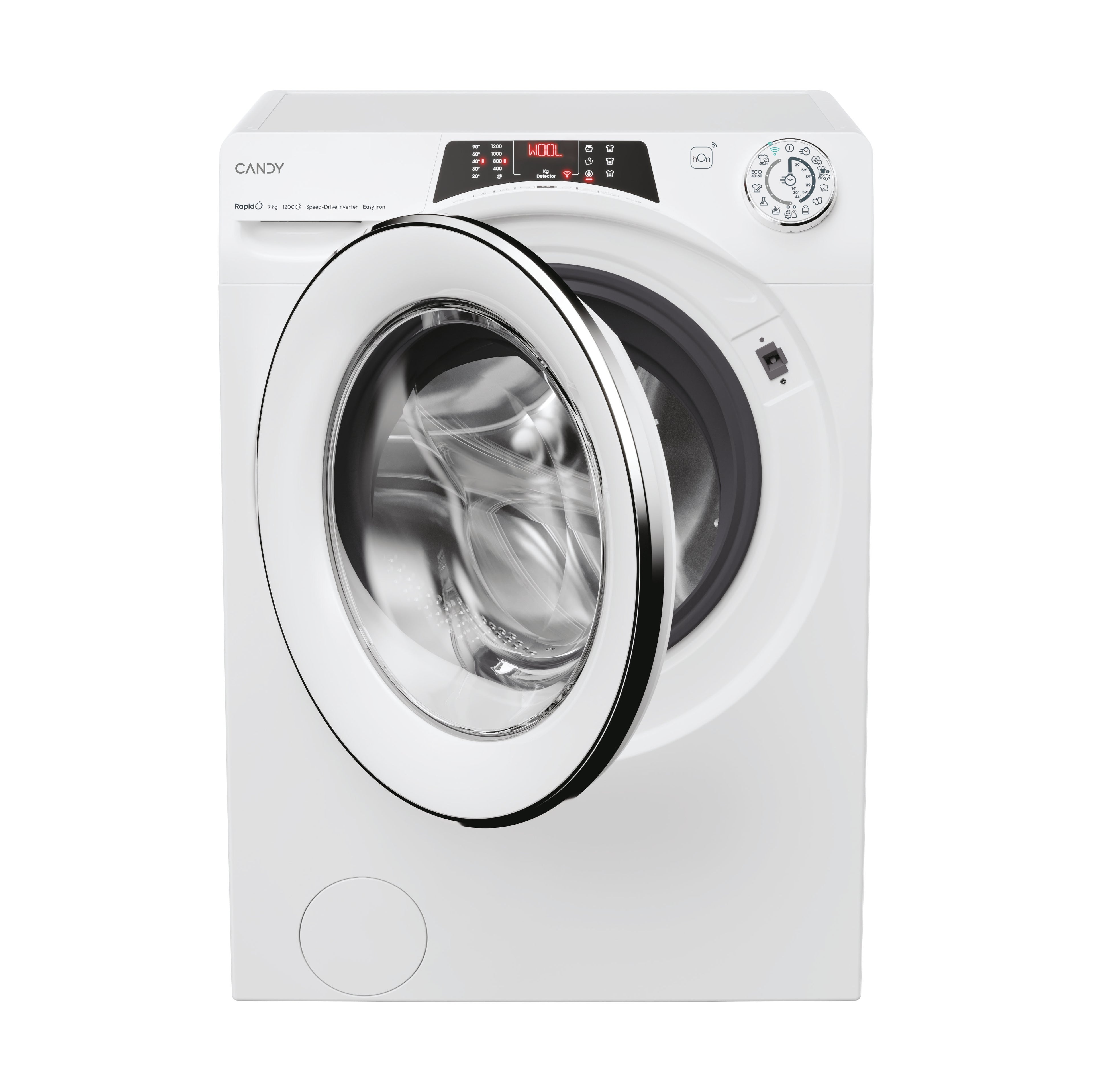 Candy RapidÓ RO41274DWMCT/1-S machine à laver Charge avant 7 kg 1200 tr/min Blanc