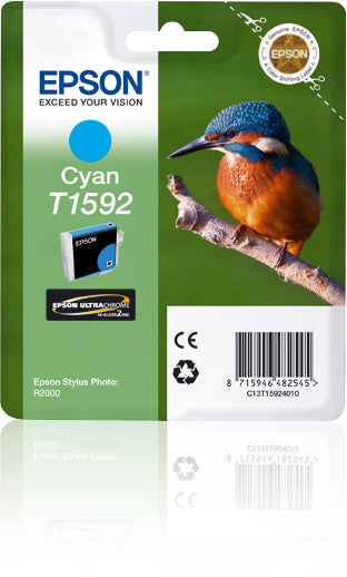 Epson Cartouche "Martin-pêcheur" - Encre UltraChrome Hi-Gloss2 Cyan