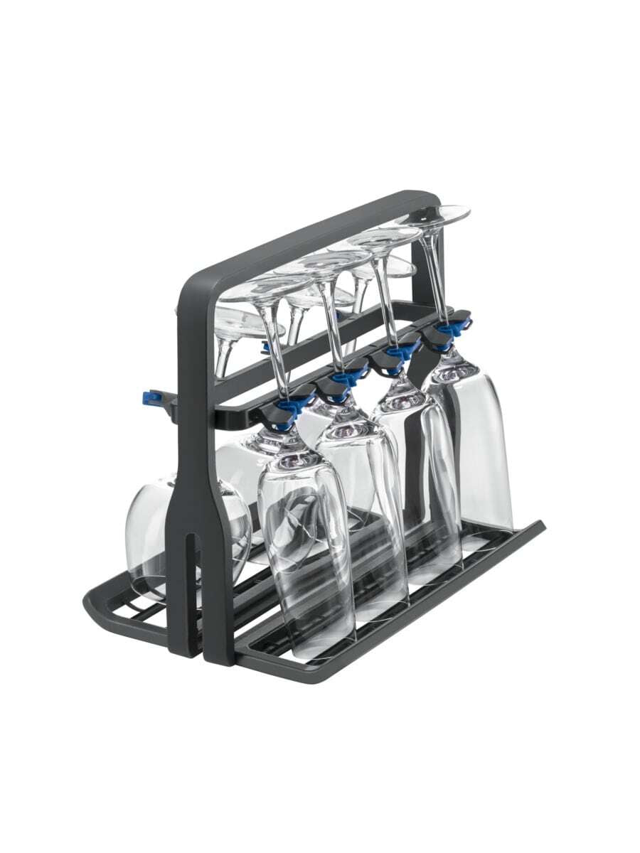 Electrolux E9DHGB01 pièce et accessoire de lave-vaisselle Gris Panier à à verre à vin et tasse