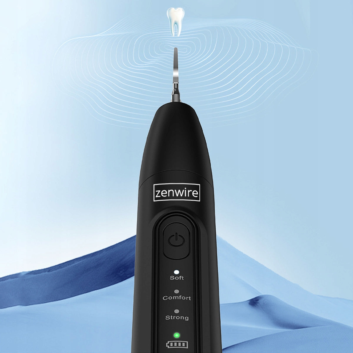 Détartreur dentaire à ultrasons avec lumière LED Zenwire J09