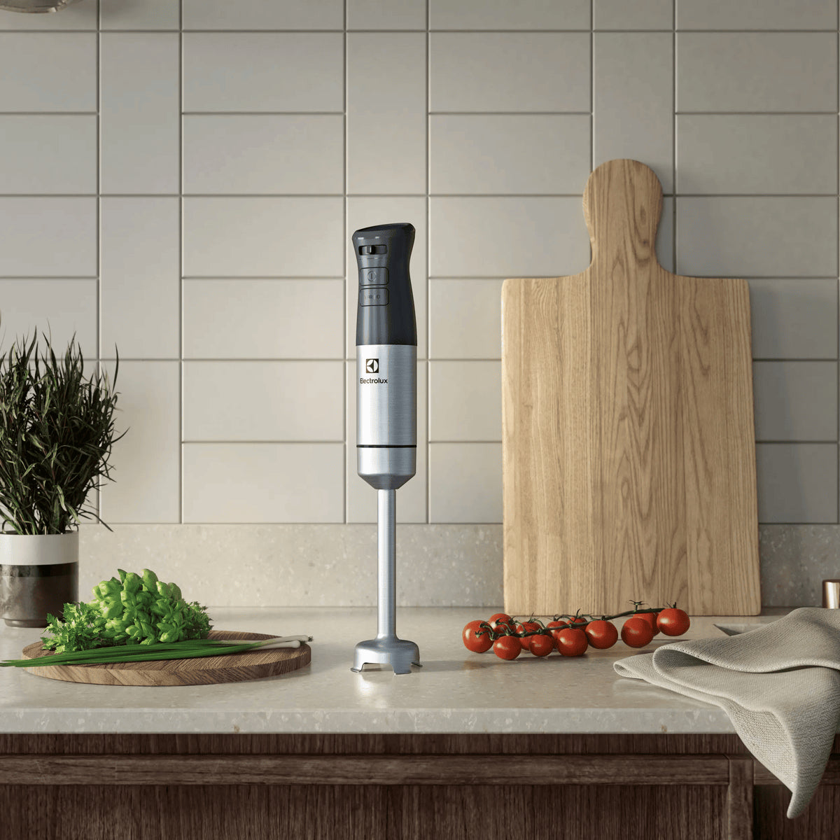 Electrolux E5HB2-8SS 0,7 L Mélangeur par immersion 1000 W Acier inoxydable