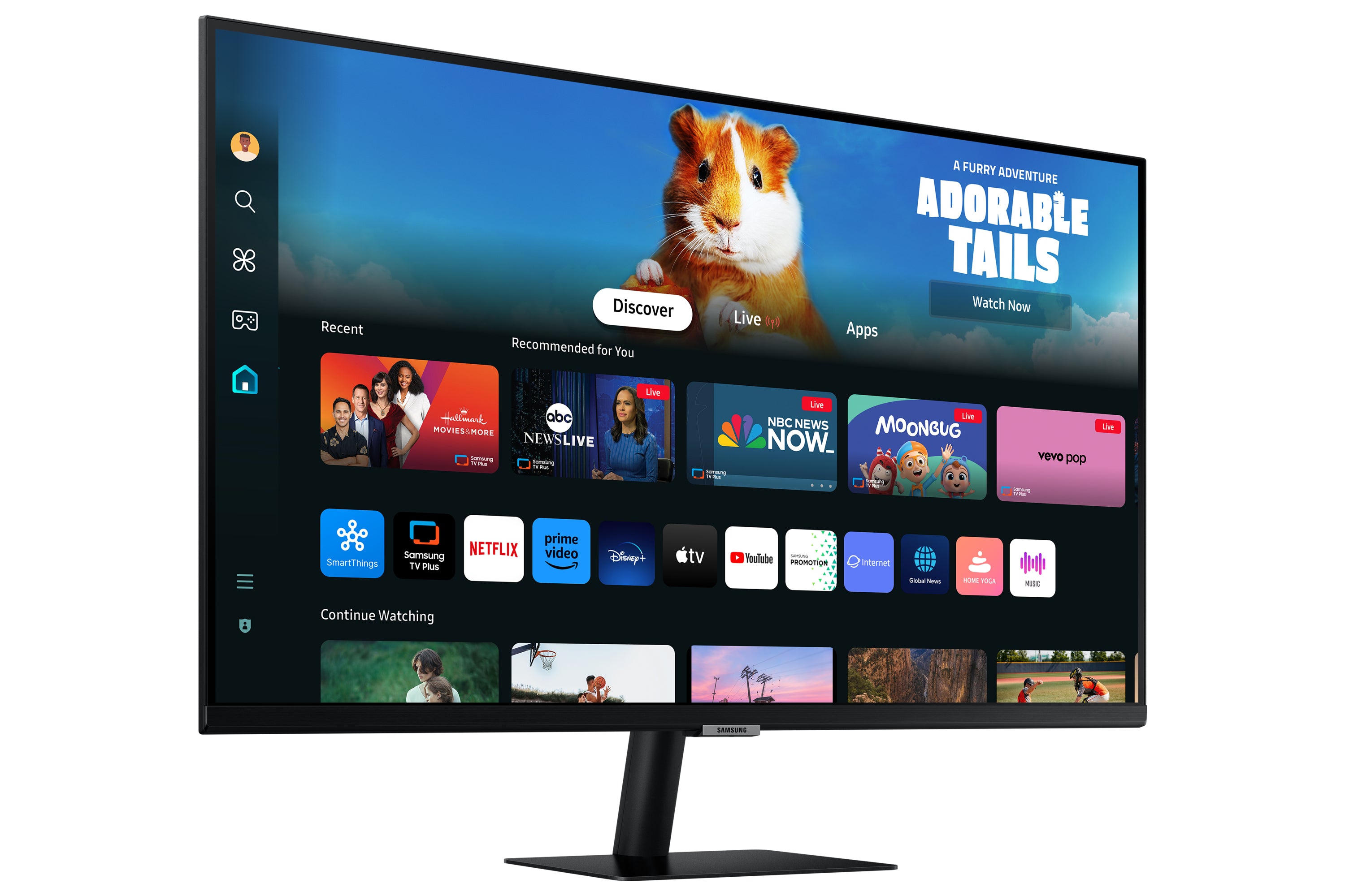 Samsung M50D écran plat de PC 68,6 cm (27") 1920 x 1080 pixels Full HD LED Noir