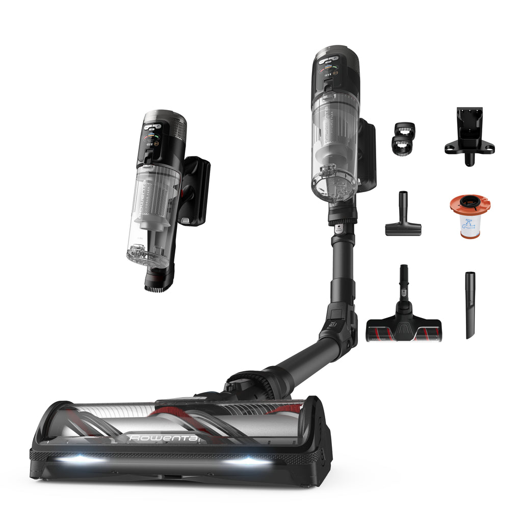 Rowenta X-Force Flex RH9L55E0 aspirateur balai et balai électrique Aspirateur-balai 2 en 1 Batterie Sec Sans sac 0,65 L 